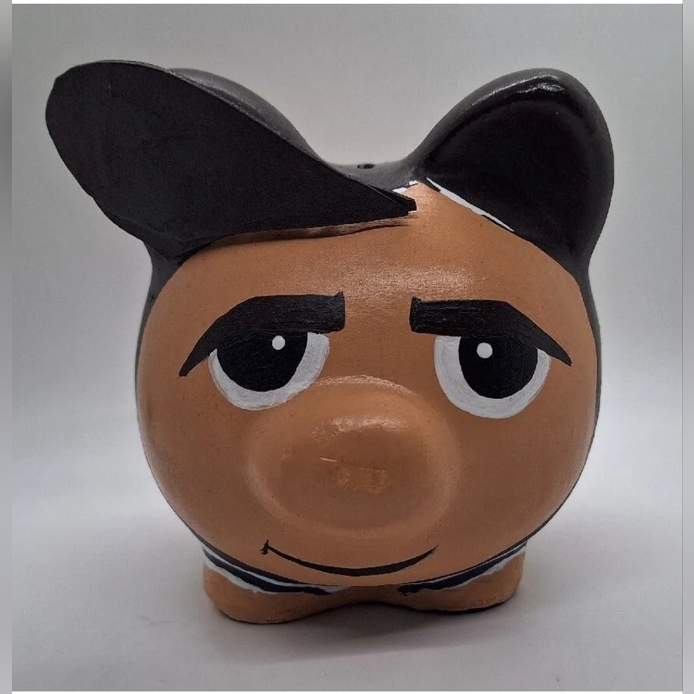 Custom Handmade José Juan Macias Chivas de Guadalajara México Piggy Bank